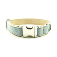Blue cowboy pet dog collar