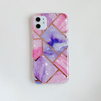 Compatible with Apple , Marble shell pattern mobile phone case