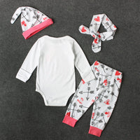 Letter Long Sleeve Robe