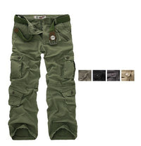 Outdoor Cotton Overalls Men's Sports Casual Pants