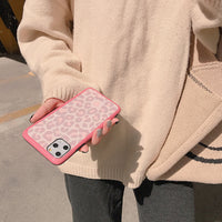 Pink Leopard Print Soft Shell