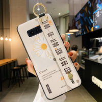 Literary Daisy Wristband Phone Case
