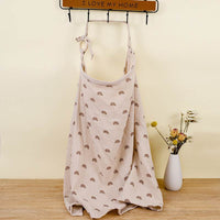 Double Layer Pure Cotton Baby Cover Blanket Breastfeed Outwear Towel Anti-exposure Shawl