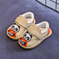 Leather Baby Toddler Shoes With Soft Sole