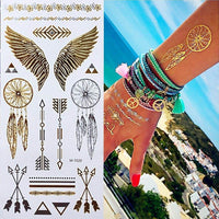 Tatouage Ailes De Liberte Mains Bras Jambes