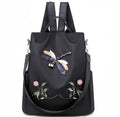 Oxford cloth embroidered backpack