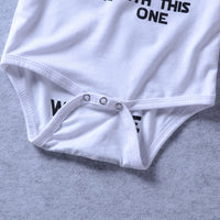 Baby cartoon print romper