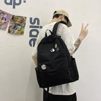 High school student bag couples backpack