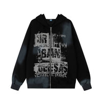 Retro Simple Loose Hoodie Coat