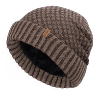 Knitted woolen hat