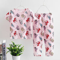 Thin Home Service Suit Short Sleeve Trousers Combination
