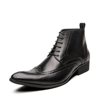 Men's fashionable patterned Martin boots