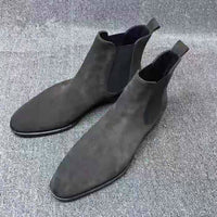 Side Zipper High-Top Shoes Fashion Plus Size Martin Boots