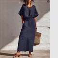 Women's Batwing-sleeve Top And Pencil Skirt Set