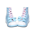 Bow princess shoes high top platform shoes