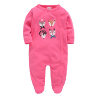 Spring and Autumn Thin Long Sleeve Baby One-piece