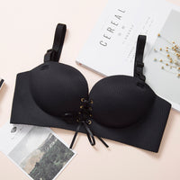 No trace no steel ring bra