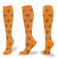 Men And Women Outdoor Long Tube Compression Socks, Sports Running Fitness Socks