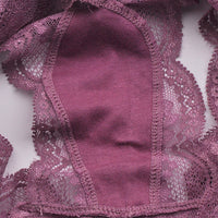 Seamless lace sexy hip breathable women's triangle briefs