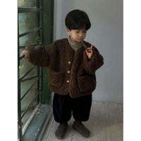 Winter One-piece Fleece Double-sided Fleece Clothing, Warm Cotton-padded Coat
