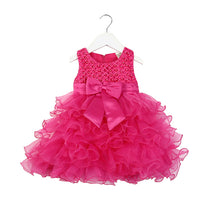 Cake dress flower girl dress