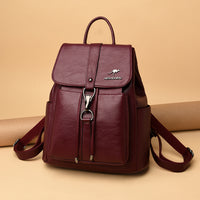 Backpack Women's Backpack Commuter's All-matching Large Capacity Schoolbag