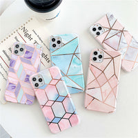 Smooth Mosaic marble mobile phone case