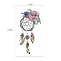 Dream catcher sexy waterproof tattoo stickers