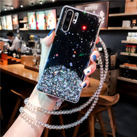 Starry sky silicone mobile phone case