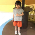 Summer striped boys and girls t-shirt