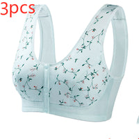 Bra Without Steel Ring Front Button Vest