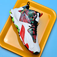 New All-match Men's Mid-top Casual Sports Basketball Shoes