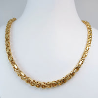 Handmade Stainless Steel Single-link Square Chain