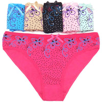 Women's printed low-rise briefs