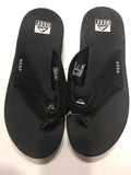 Men's black slippers
