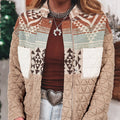 European And American Fashion & Trend Printed Warm Jacket
