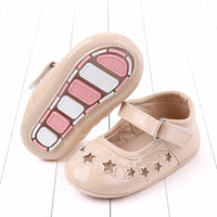 Princess shoes five-pointed star shallow mouth baby shoes