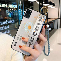 Literary Daisy Wristband Phone Case