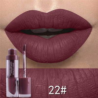 Matte not stick to cup lip gloss