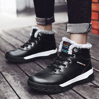 Large fashion Plush thermal cotton shoes