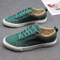 Spring Canvas Shoes New Breathable Lace Up