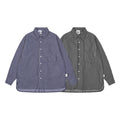 Vertical Striped Shirt Men's Loose Casual