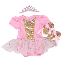 Ha yi three-piece dress set