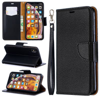 Suitable for Samsung litchi pattern card protection phone case