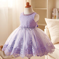 Korean Version Of Children's Vest Net Gauze Puffy Dress