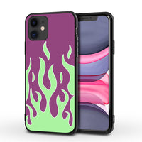 Compatible with Apple , Flame phone case