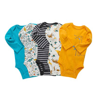 Five-piece Baby Long-sleeved One-piece Suit