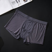 Silky mesh boxer briefs