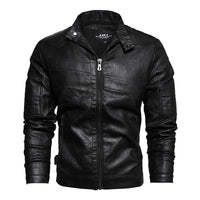 Men's leather jacket