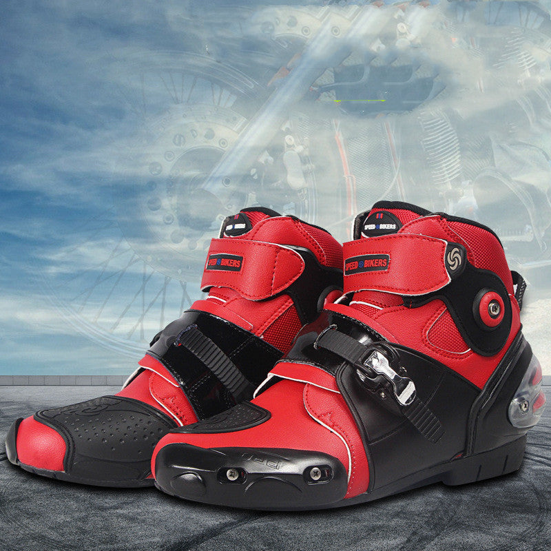 Road motorcycle riding shoes ankle boots